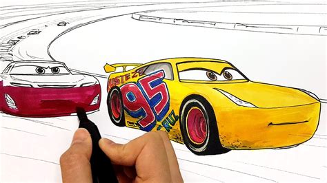 draw cruz ramirez rust eze   cars  drawing  coloring