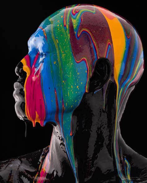Black Is A Color Hypnotic Portraits By Tim Tadder Collater Al