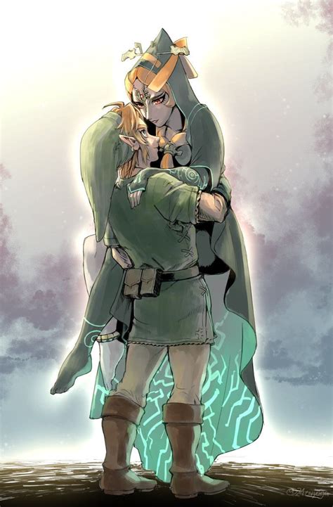 link and midna by 24tuyuga hyrulewarriorslegends the legend of zelda pinterest