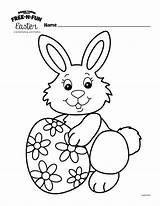 Easter Coloring Kids Contest Print sketch template
