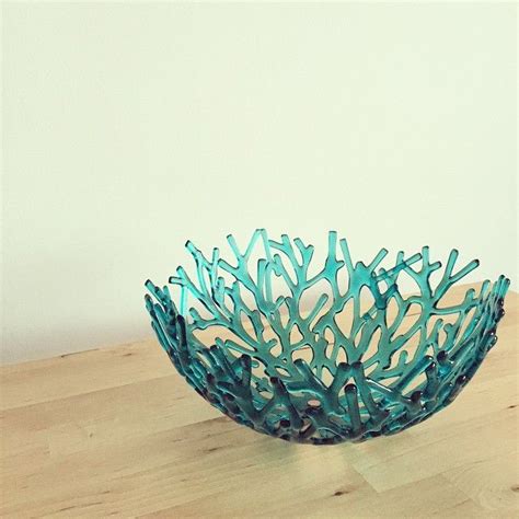 17 Best Images About Fused Glass Coral Bowls By Jewelnotes