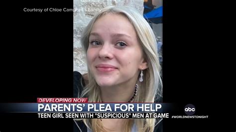 Missing Teen Girl Seen After Football Game With Two Older Men