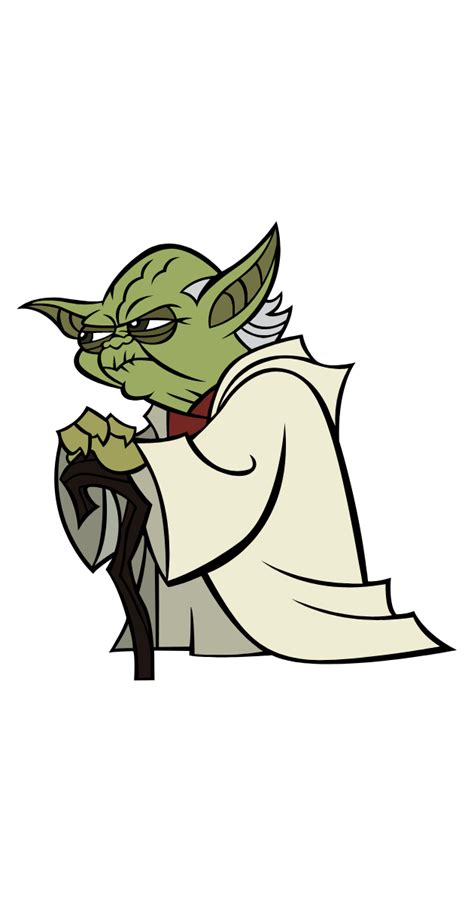 star wars cartoon yoda sticker star wars stickers star wars drawings