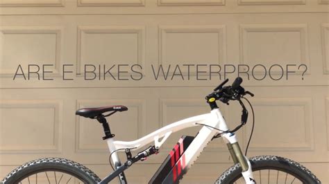 electric bikes waterproof