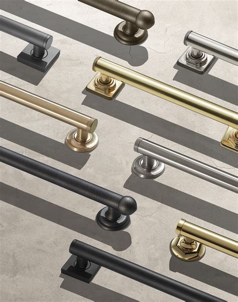 deluxe grab bars  california faucets merge style  safety builder magazine