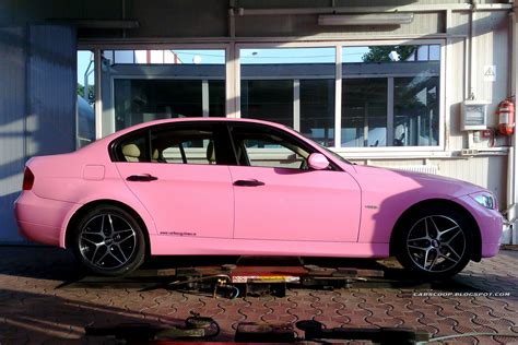 joy  colors pink bmw  series spotted  romania carscoops