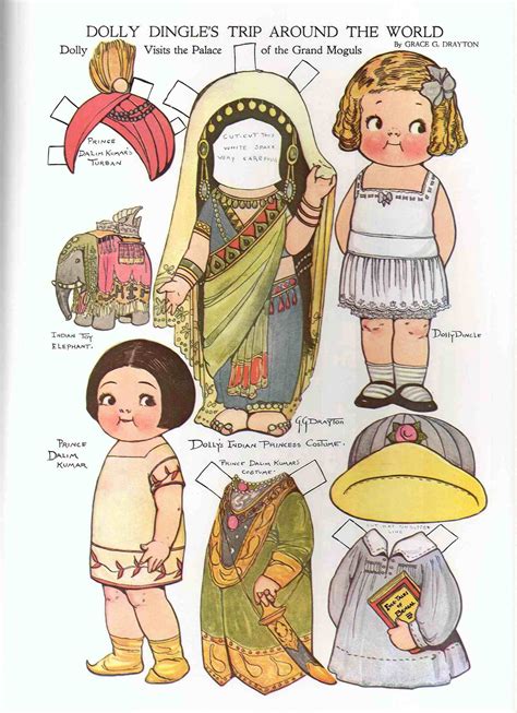 paper doll paper dolls   paper toys page