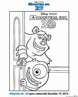 Monsters University Coloring Sully Printable Mike Kids Pages Inc Monster Ecoloringpage sketch template