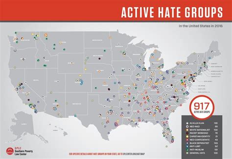 states    hate groups