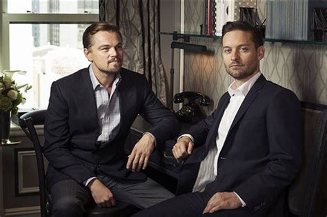 bromance longtime friends leo dicaprio tobey maguire together