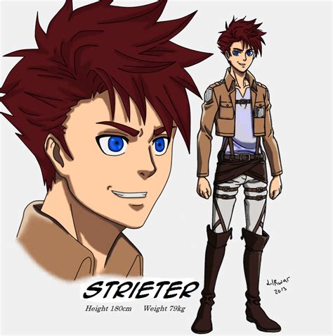 Shingeki No Kyojin Oc Streiter Character Design By