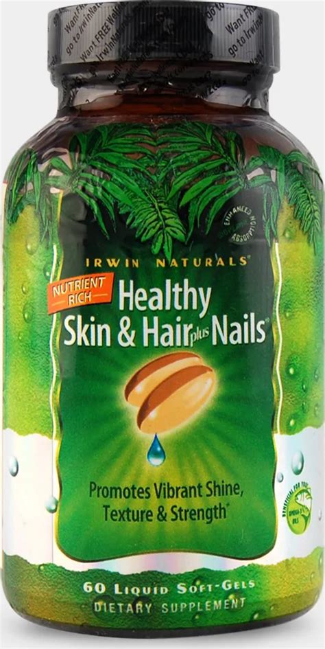 irwin naturals healthy skin hair  nails priceplow