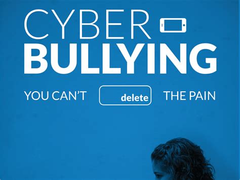 cyberbullying poster  nick winters  dribbble