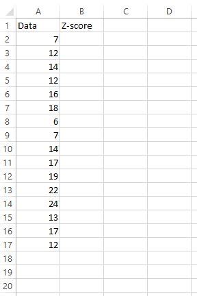 calculate  scores  excel statology