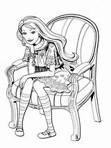 Coloring Pages Beautiful Girl Girls Printable Children Years Print sketch template