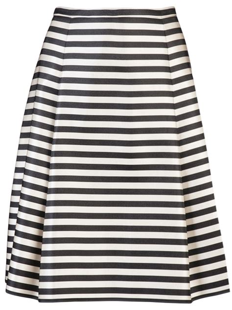 striped skirt  striped pieces  wear  spring