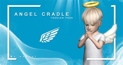Sims 4 Cc Custom Content Pose Pack Angel Cradle