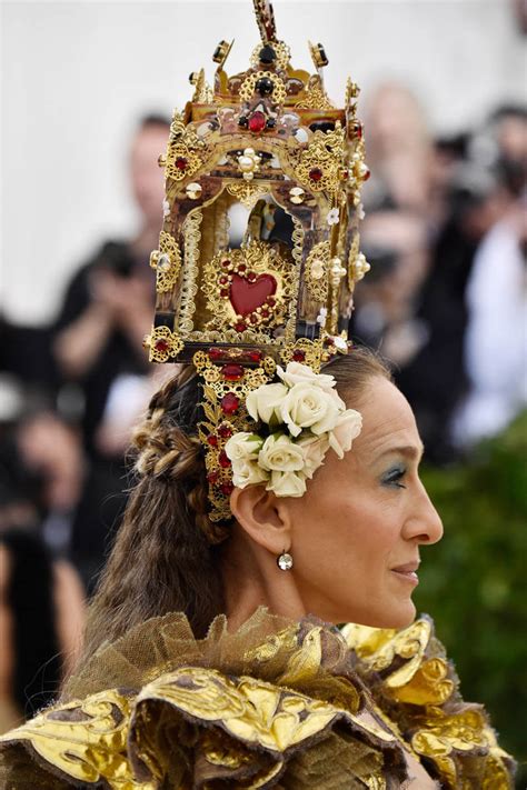 sarah jessica parker was committed at 2018 met gala