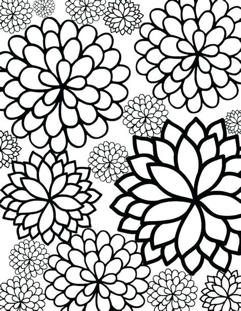 printable geometric coloring pages  coloringfoldercom flower