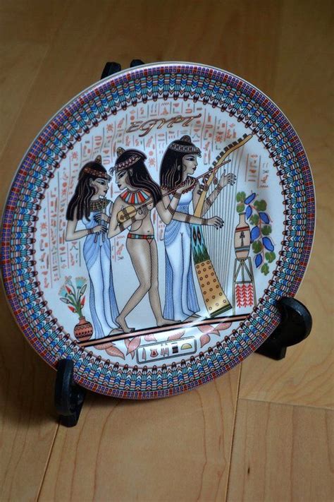 Ancient Egyptian Collectors Plate Ancient Egyptian Home