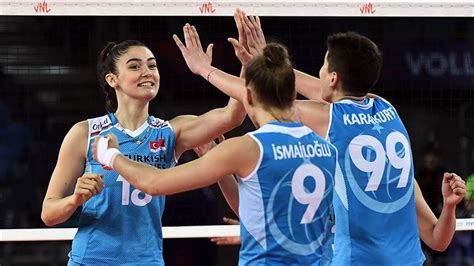 Turkey Beat Poland In Women S Volleyball Nations League