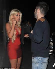 frankie essex looks worse for wear after night out with