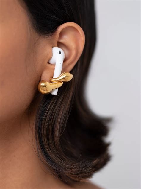 pair  airpod earrings  spice   zoom calls