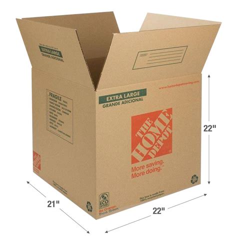 home depot            extra large moving box   home depot