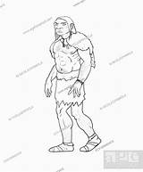 Homo Habilis Neanderthal Erectus Australopithecus sketch template