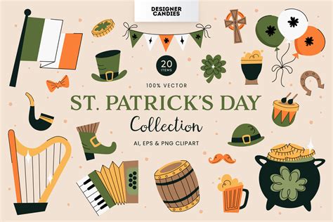 st patricks day illustrations designercandies