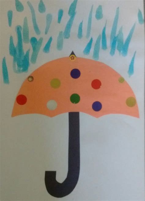 umbrella  rain hilarys craft blog