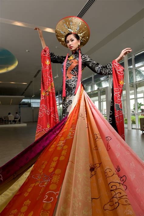 Phina Bui Traditional Dress Of Vietnam Ao Dai
