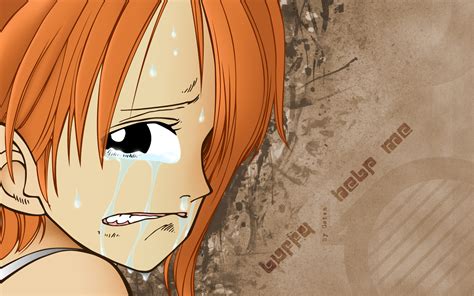 crying nami one piece anime wallpapers
