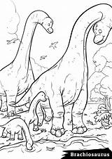 Dinosaurios Brachiosaurus Protoceratops sketch template