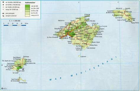 ha trenques ferm illes balears mapa politic