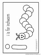 Inchworm Designlooter sketch template