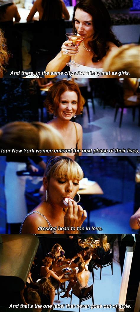 and there in the same city ~ satc quotes ~ sex and the city 2008 ~ movie quotes sex and