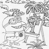 Coloring Kids Drawing Pages Fun Minion Color Printable Activities Colouring Print Draw Artist Costume Vampire Banana Sheets Children Painting Tree sketch template
