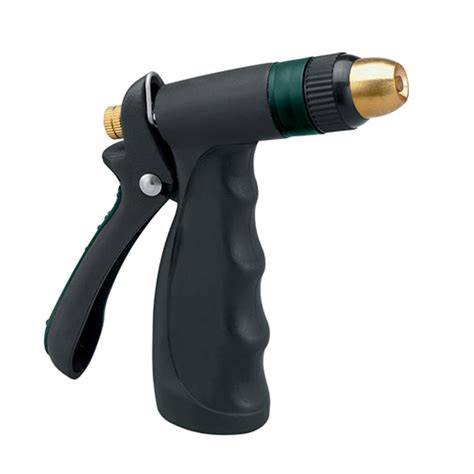 orbit compact adjustable hose spray nozzle  brass head water