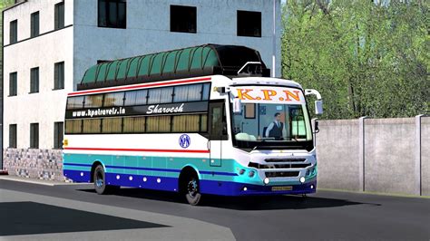 bangalore  chennai trip  kpn travels sleeper bus realistic bv maxima bus driving gameplay