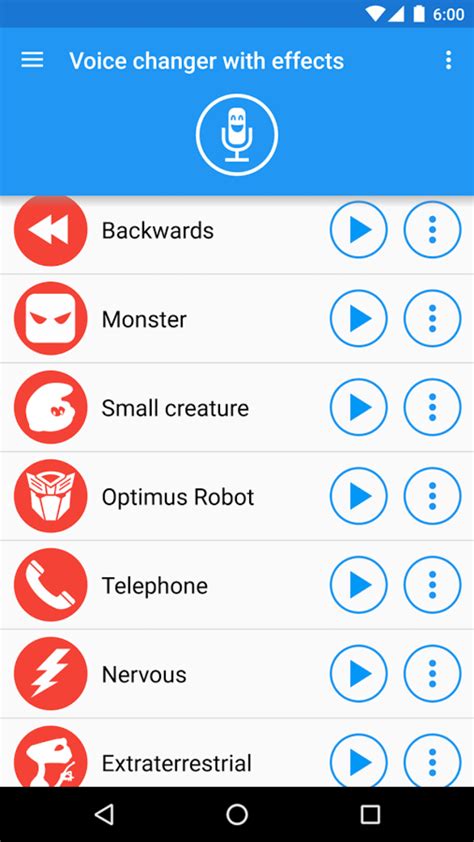 voice changer  effects apk  android