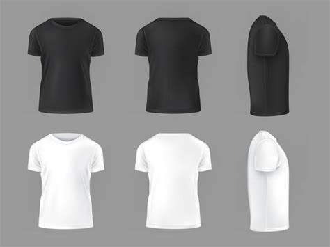 vector set template of male t shirts download free vectors clipart