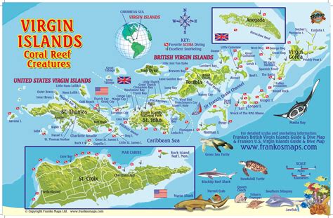 maps   virgin islands cities  towns map
