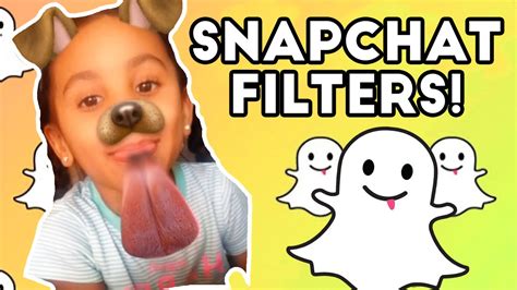 using the new snapchat filters new lenses march 2016 youtube
