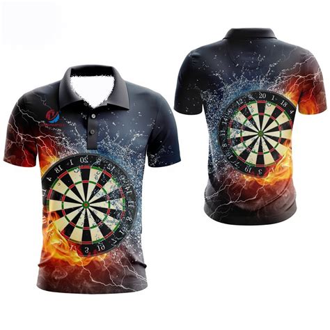 custom sublimation dart polo shirts design  hoysportscom