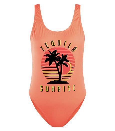 Orange Tequila Sunrise Swimsuit New Look Latest Fashion For Women