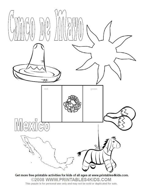 cinco de mayo coloring page flag coloring pages coloring pages