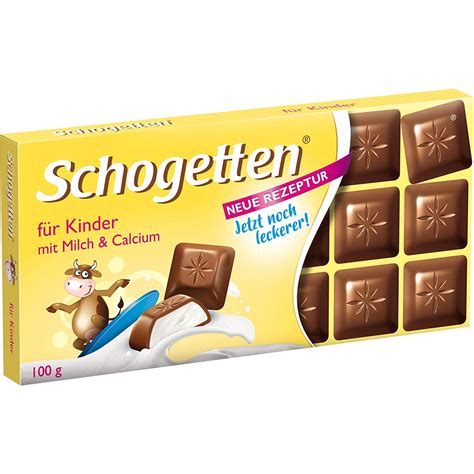 schogetten  kids chocolate bar candy original german chocolate goz walmartcom