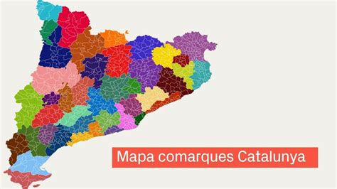 mapa de comarques de catalunya  anar amb confinament