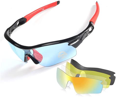Polarized Sports Sunglasses Crazyfire Uv 400 Protection Unbreakable